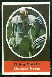 1972 Sunoco Stamps      135     Jerry Sherk
